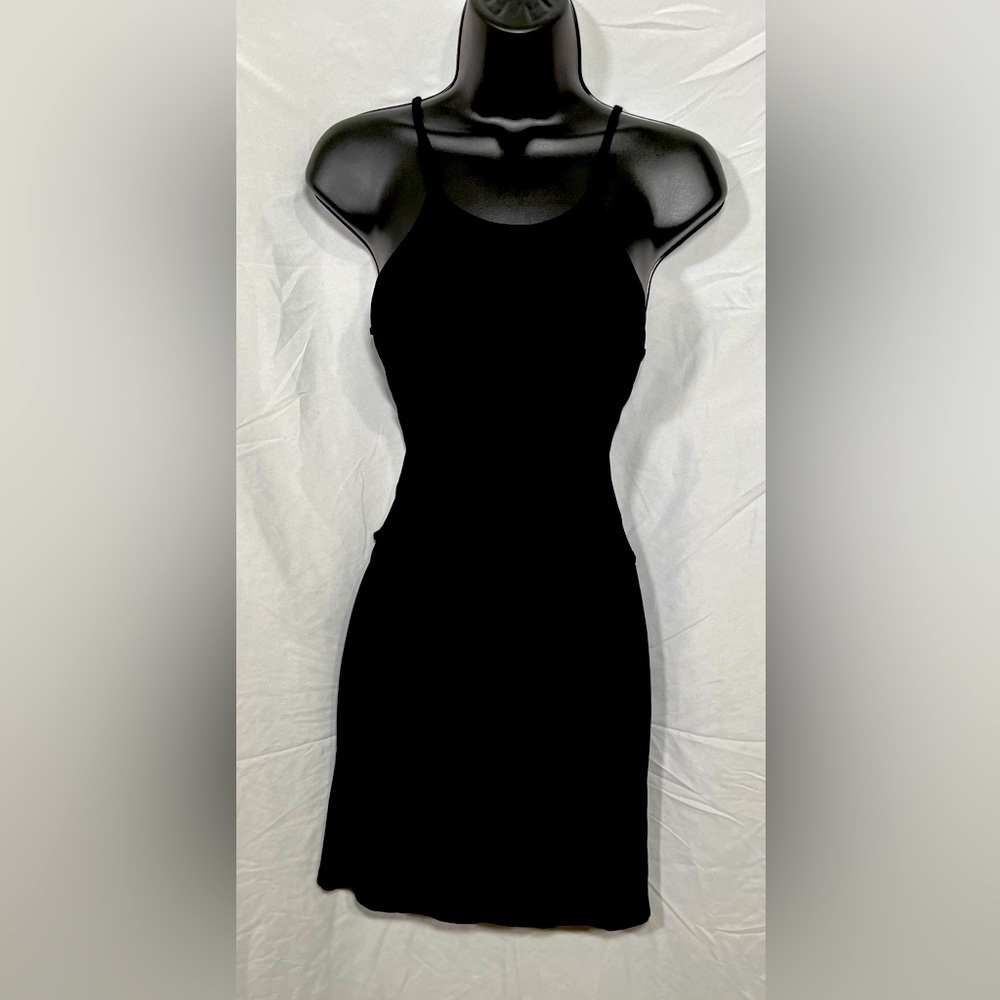 Black fashion nova mini dress